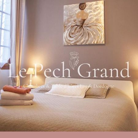 Chambres & Tables D'Hotes Le Pech Grand Saint-Sozy Bagian luar foto