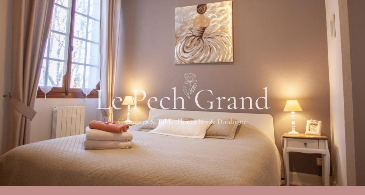 Chambres & Tables D'Hotes Le Pech Grand Saint-Sozy Bagian luar foto